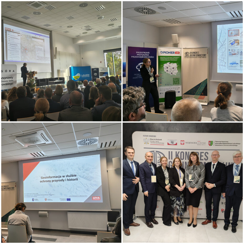 II Kongres Geoinformacyjny - kolaż