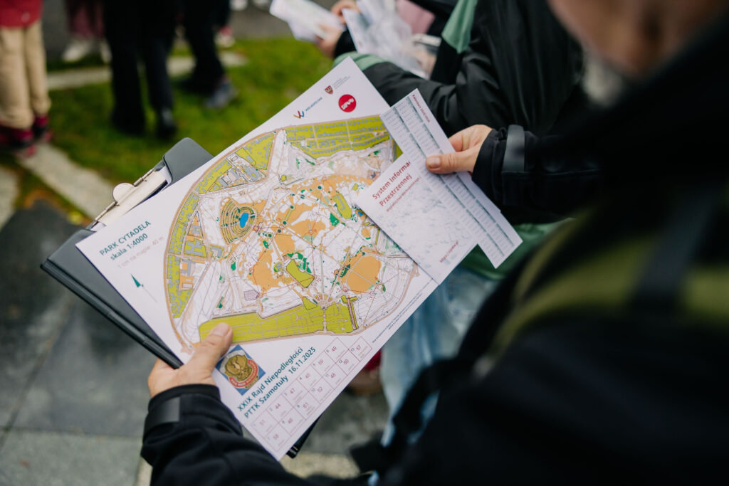 Zbliżenie na trasę Rajdu Niepodległości