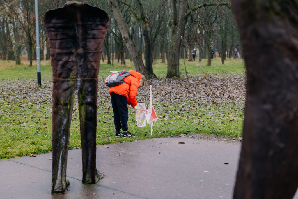Uczestnik Rajdu Niepodległości